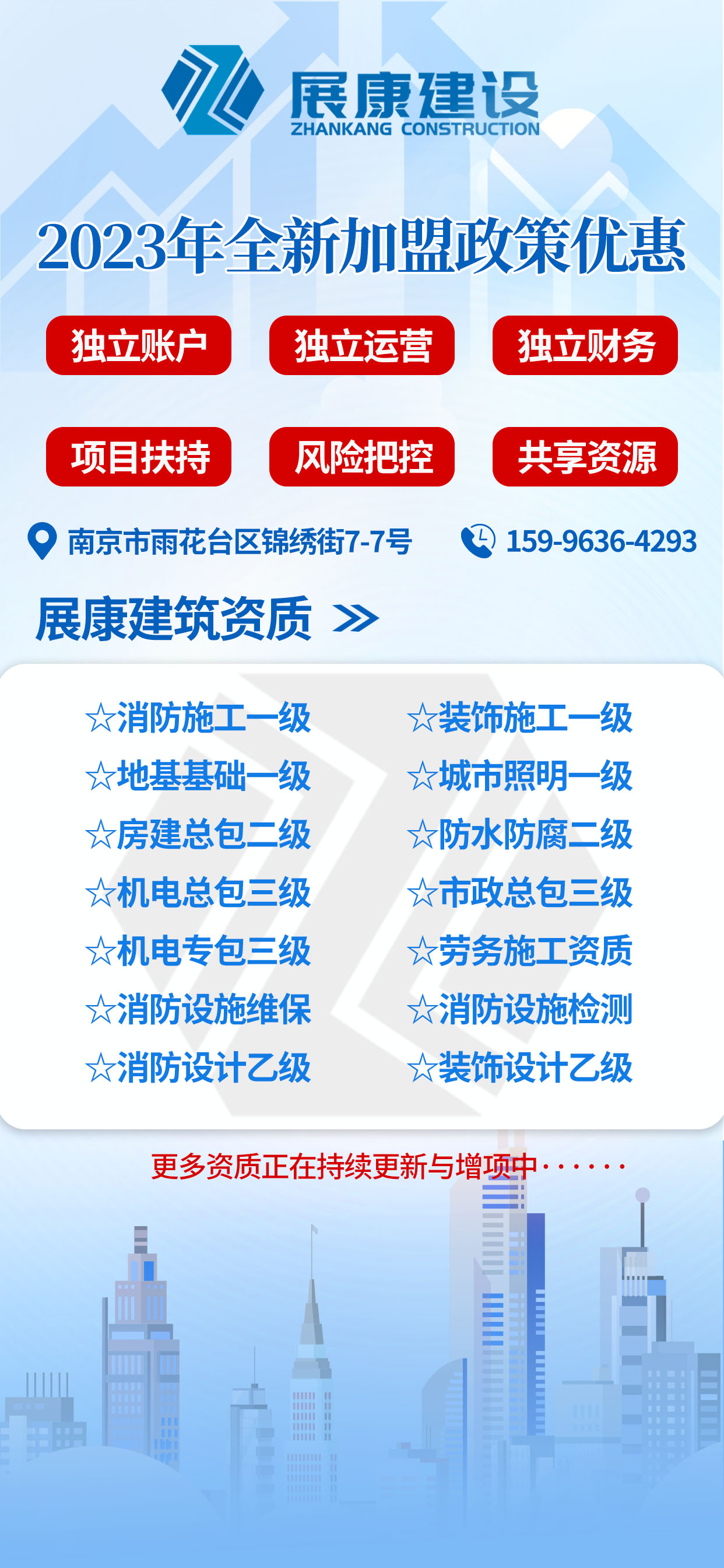 展康建設集團有限公司誠邀各位合作